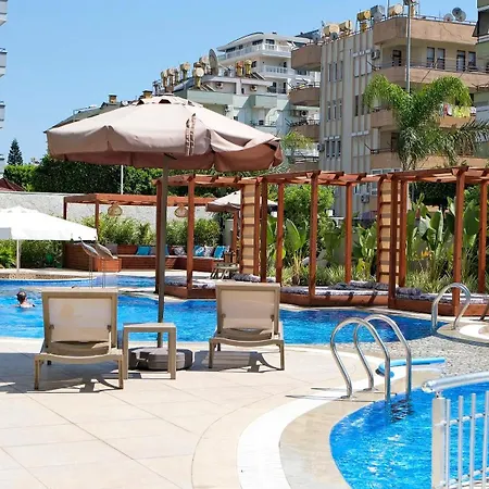 Sa Apartments! Sea And Mountain View 2bd Duplex Lägenhet Alanya