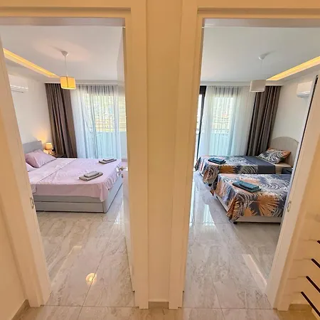 Sa Apartments! Sea And Mountain View 2bd Duplex Apartamento Alanya